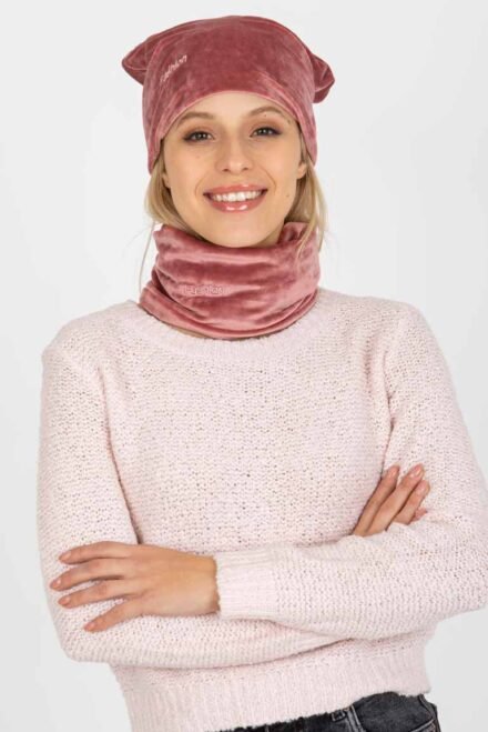 Kepurė su mova Fashion rožinė