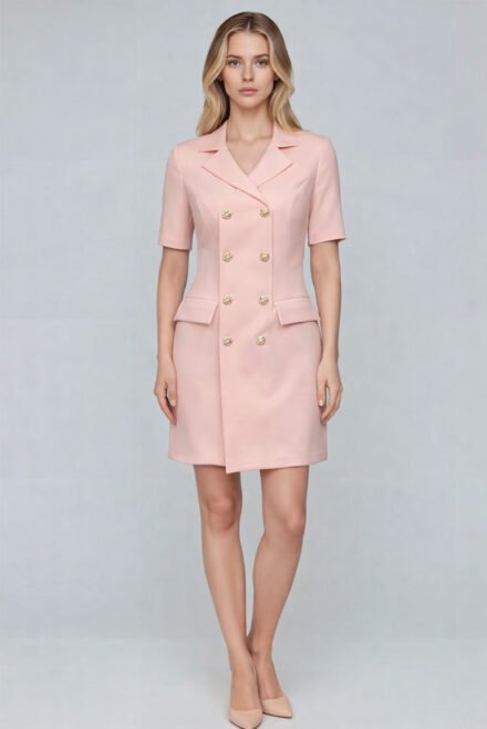 Elegantiška suknelė Izabelė rožinė