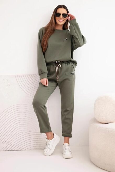 Laisvalaikio kostiumėlis moterims Geda chaki