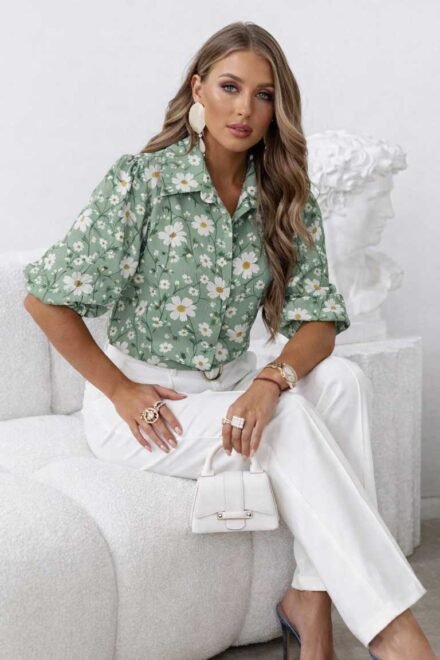 Elegantiški marškiniai moterims Lidija samaninė