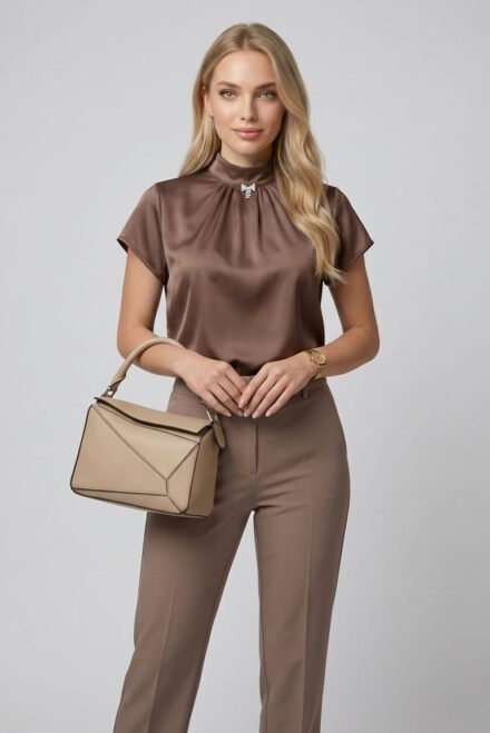 Elegantiška palaidinė moterims Glorija visu ūgiu