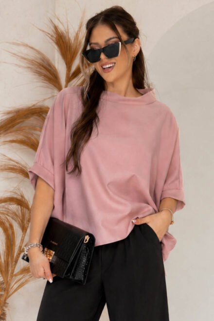 Kimono palaidinė moterims Medėja rožinė