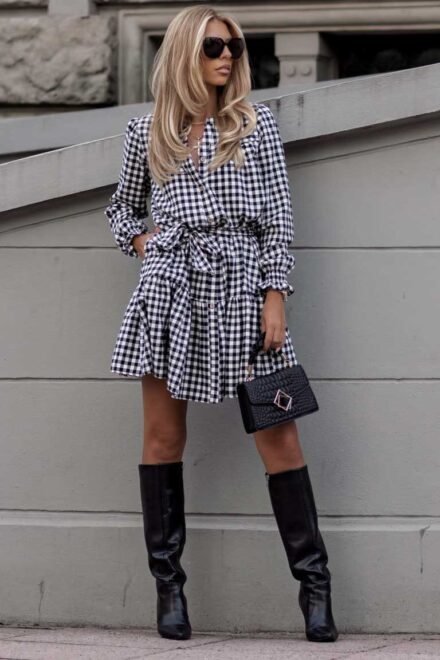 Suknelė Skaistė pilka