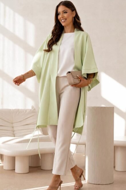 Stilingas užmestukas moterims Lilija pistacijų