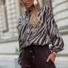 Palaidinė moterims Beatričė ruda