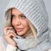 Kepurė moterims Ginta pilkšva
